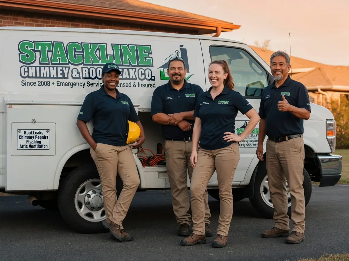 Chimney flashing repair company in Enders, NE